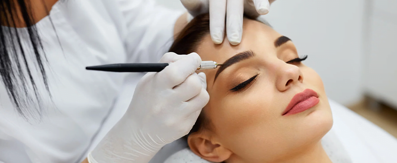 Eyebrow transplant زراعة الحاجب